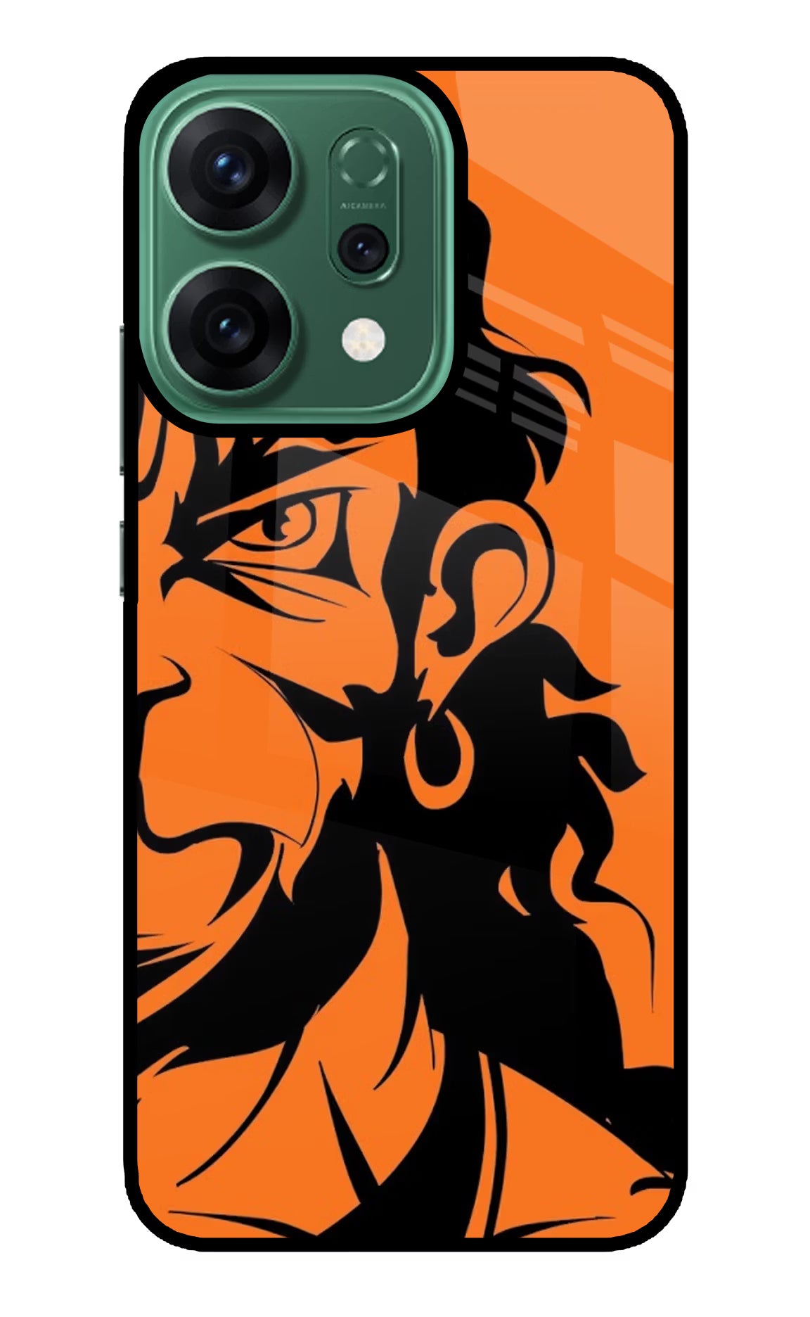 Hanuman Oppo Reno14 5G Glass Case Back Cover by Casekaro