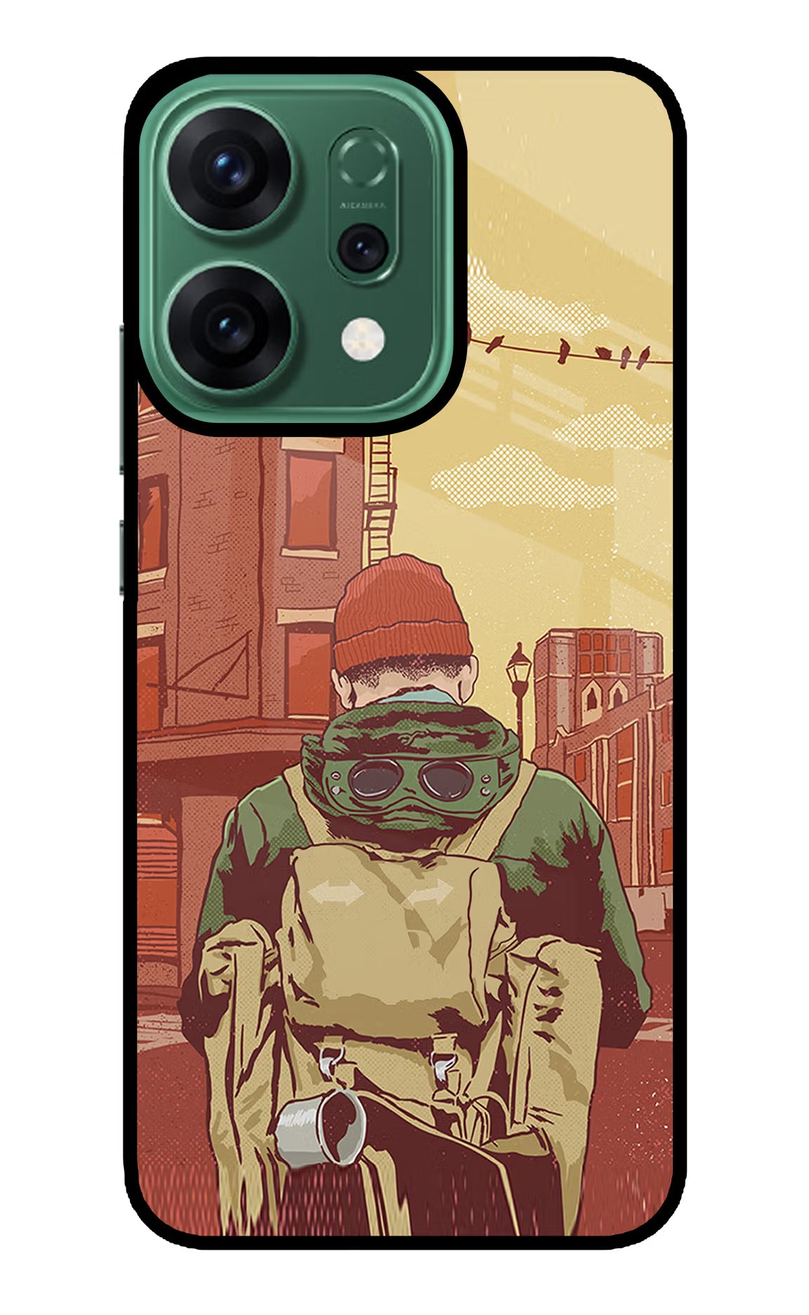 Adventurous Oppo Reno14 5G Glass Case