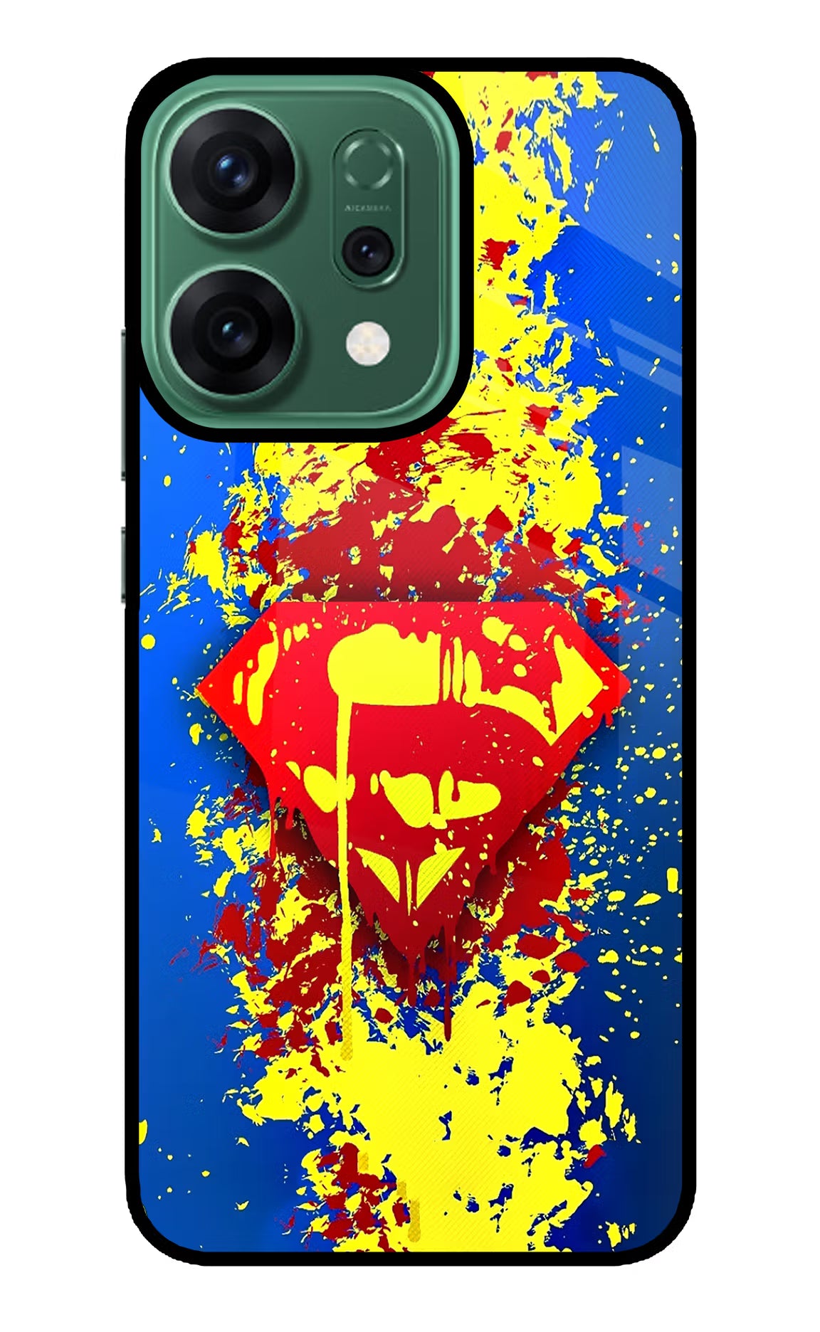 Superman logo Oppo Reno14 5G Glass Case