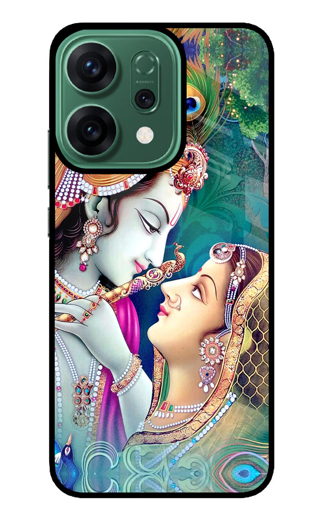 Lord Radha Krishna Oppo Reno14 5G Glass Case