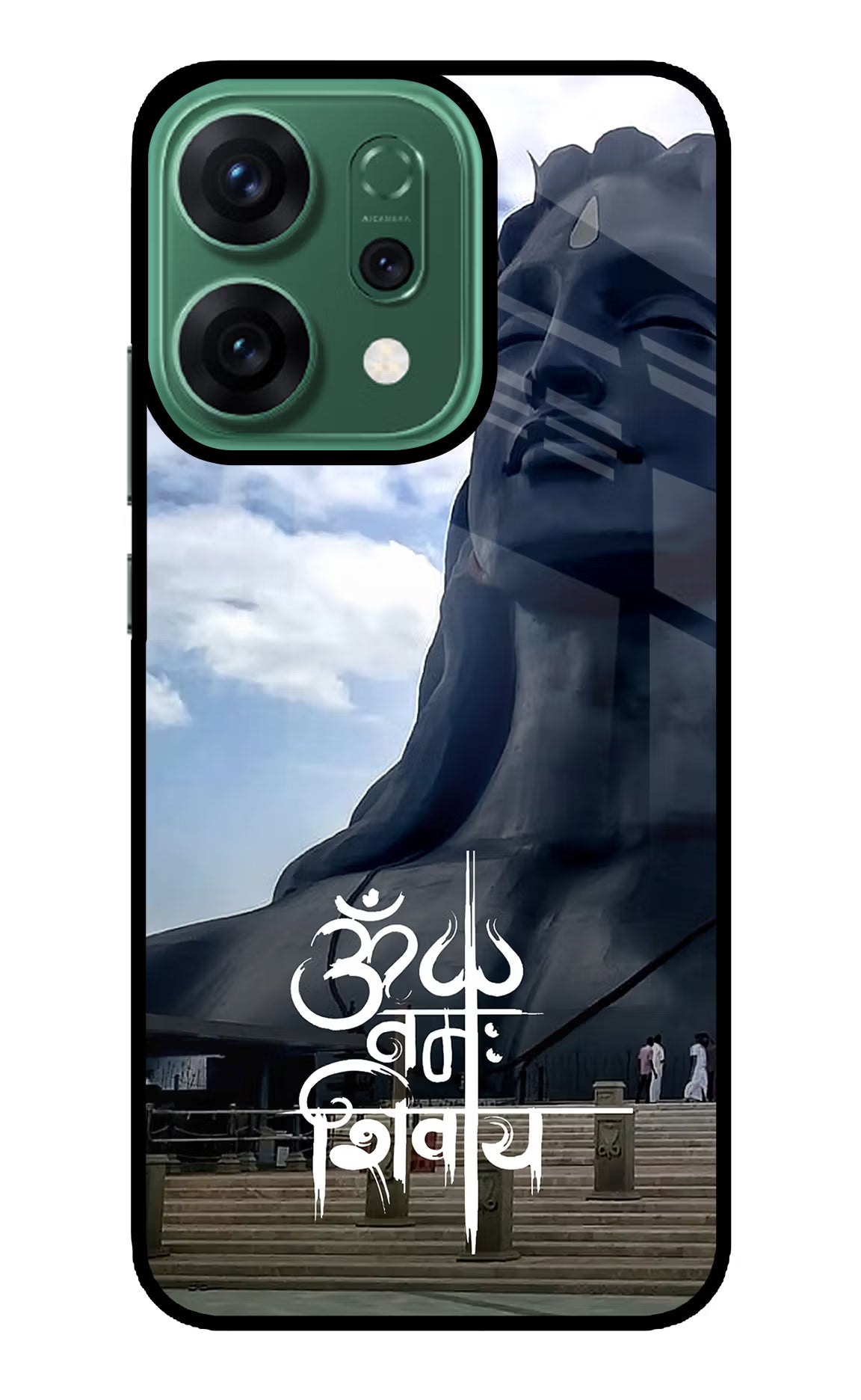Om Namah Shivay Oppo Reno14 5G Glass Case