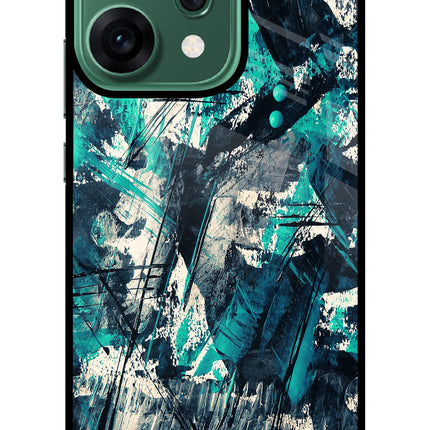 Artwork Oppo Reno14 5G Glass Case Back Cover by Casekaro