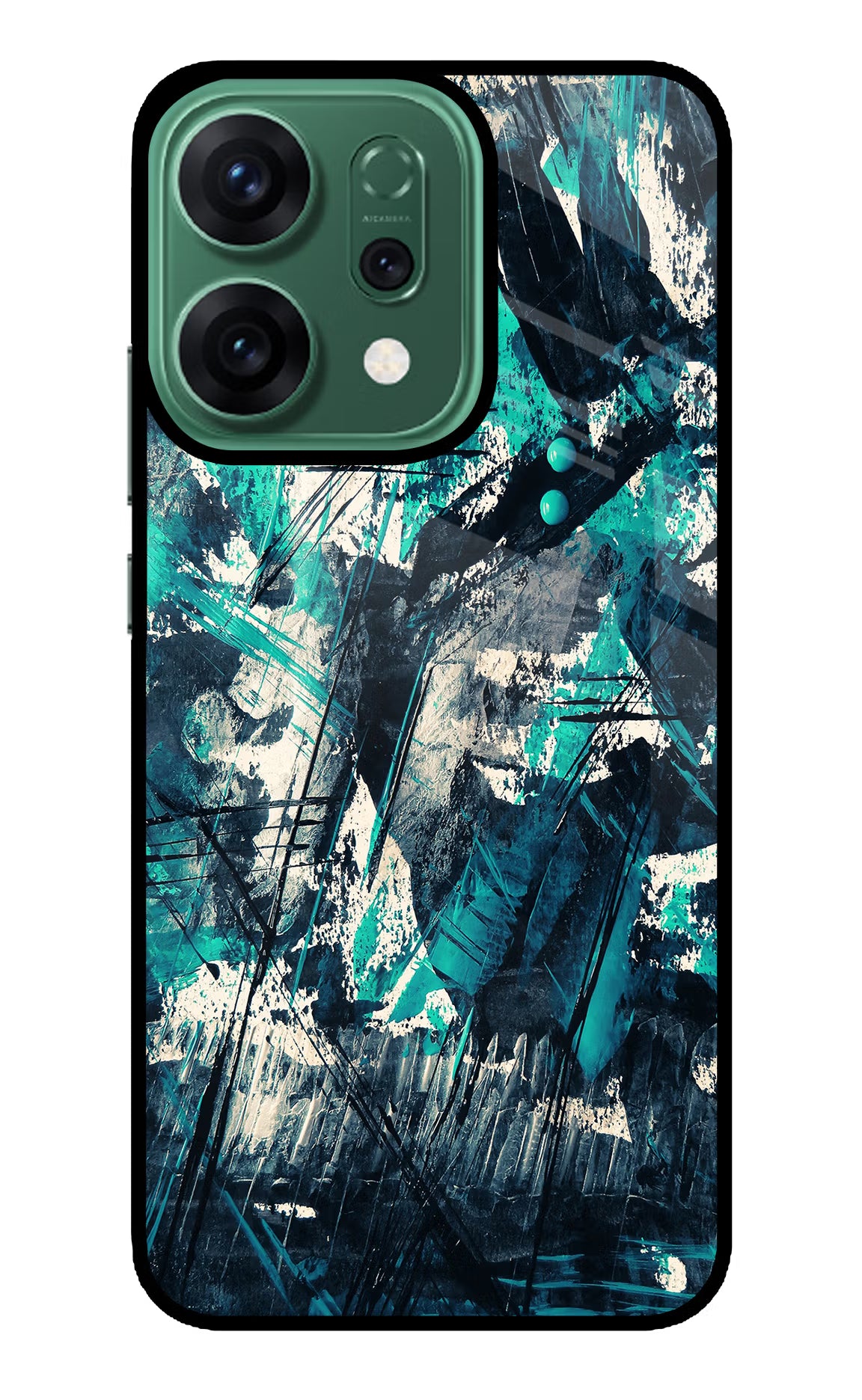 Artwork Oppo Reno14 5G Glass Case Back Cover by Casekaro