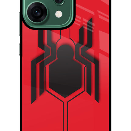 Spider Oppo Reno14 5G Glass Case Back Cover by Casekaro