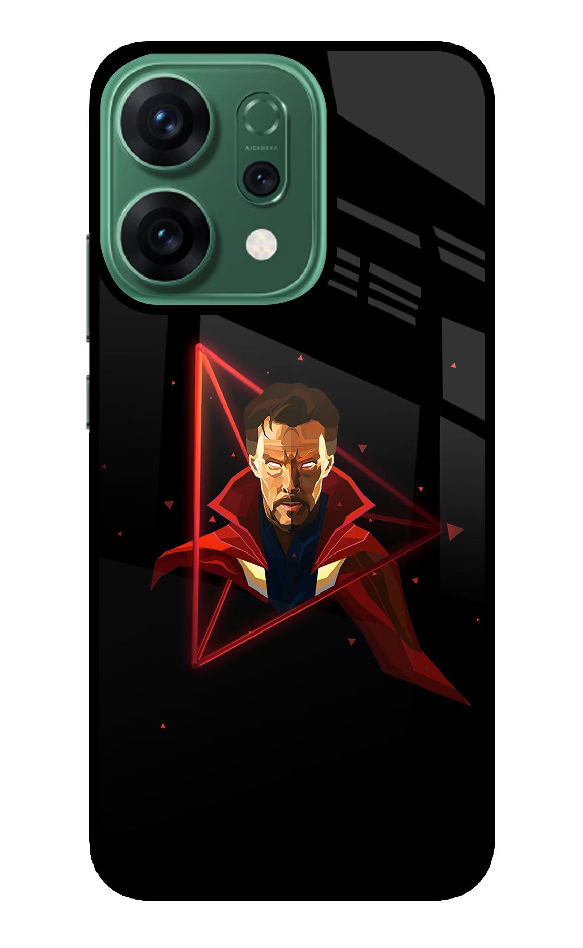 Doctor Ordinary Oppo Reno14 5G Glass Case Back Cover by Casekaro