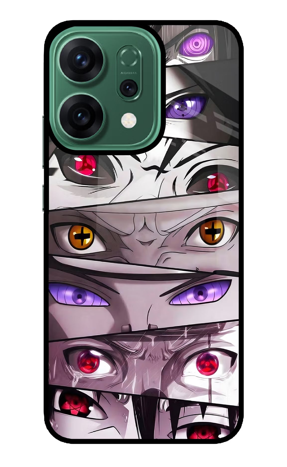 Naruto Anime Oppo Reno14 5G Glass Case Back Cover by Casekaro
