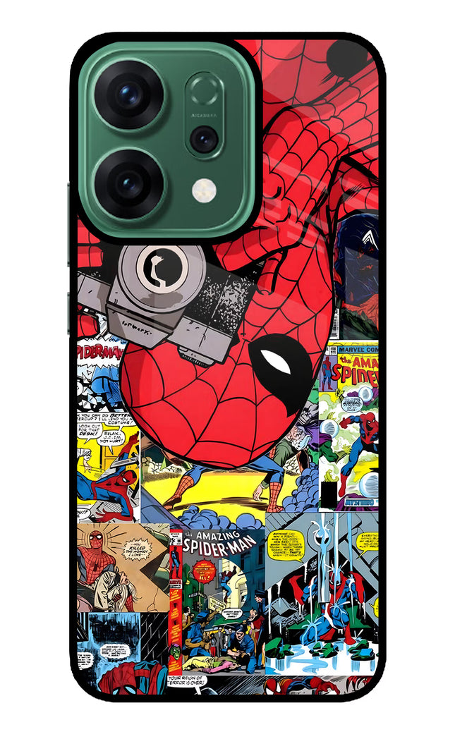 Spider Man Oppo Reno14 5G Glass Case