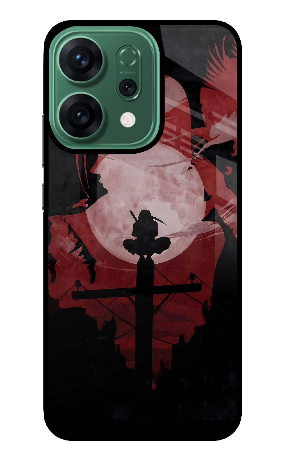Naruto Anime Oppo Reno14 5G Glass Case Back Cover by Casekaro