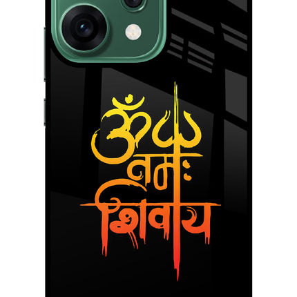 Om Namah Shivay Oppo Reno14 5G Glass Case