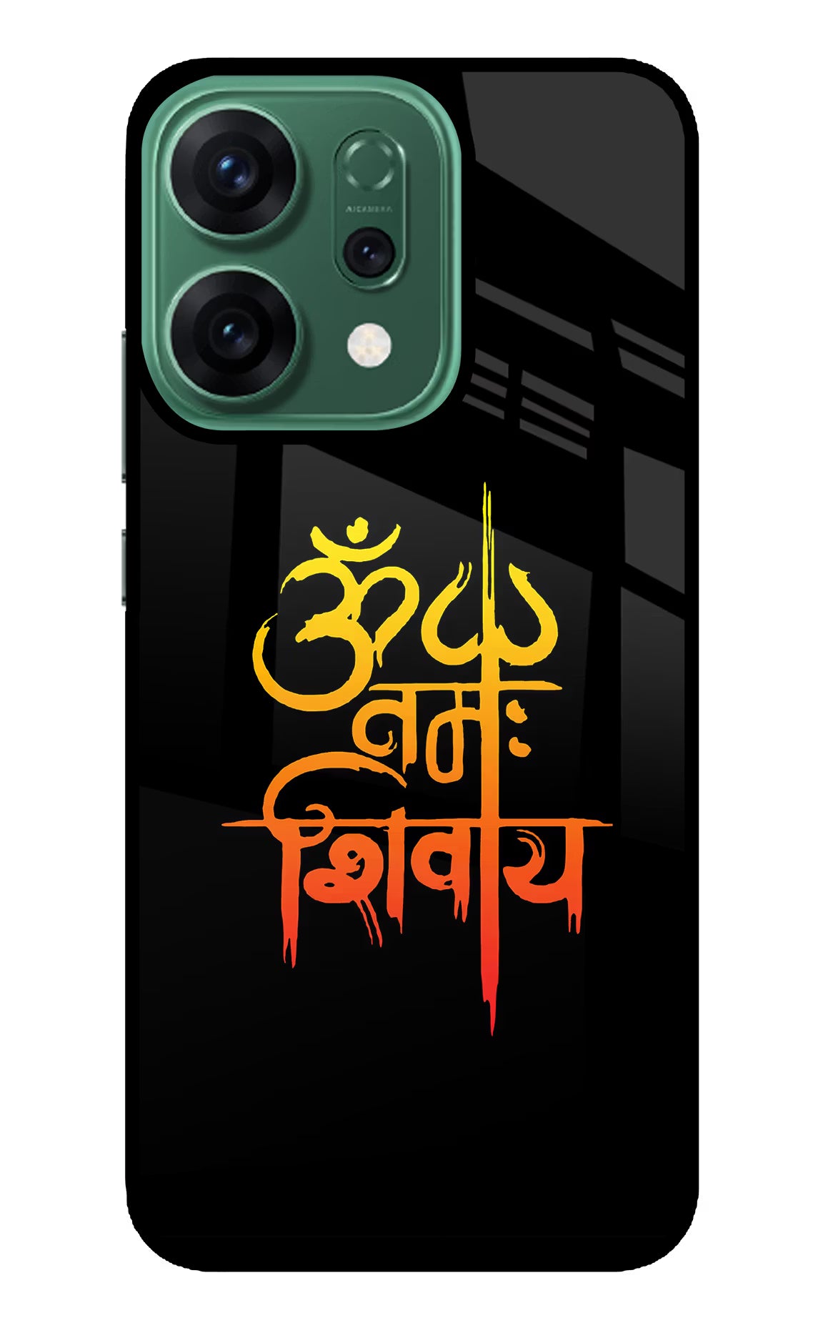 Om Namah Shivay Oppo Reno14 5G Glass Case