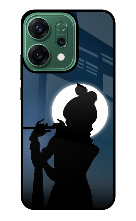 Shri Krishna Silhouette Oppo Reno14 5G Glass Case