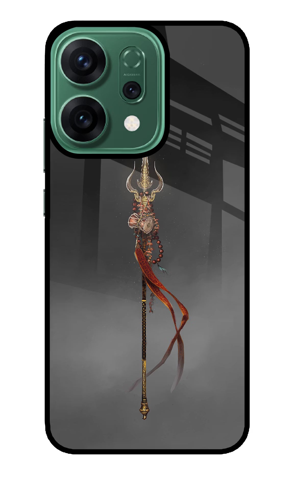 Shiv Trishul Oppo Reno14 5G Glass Case