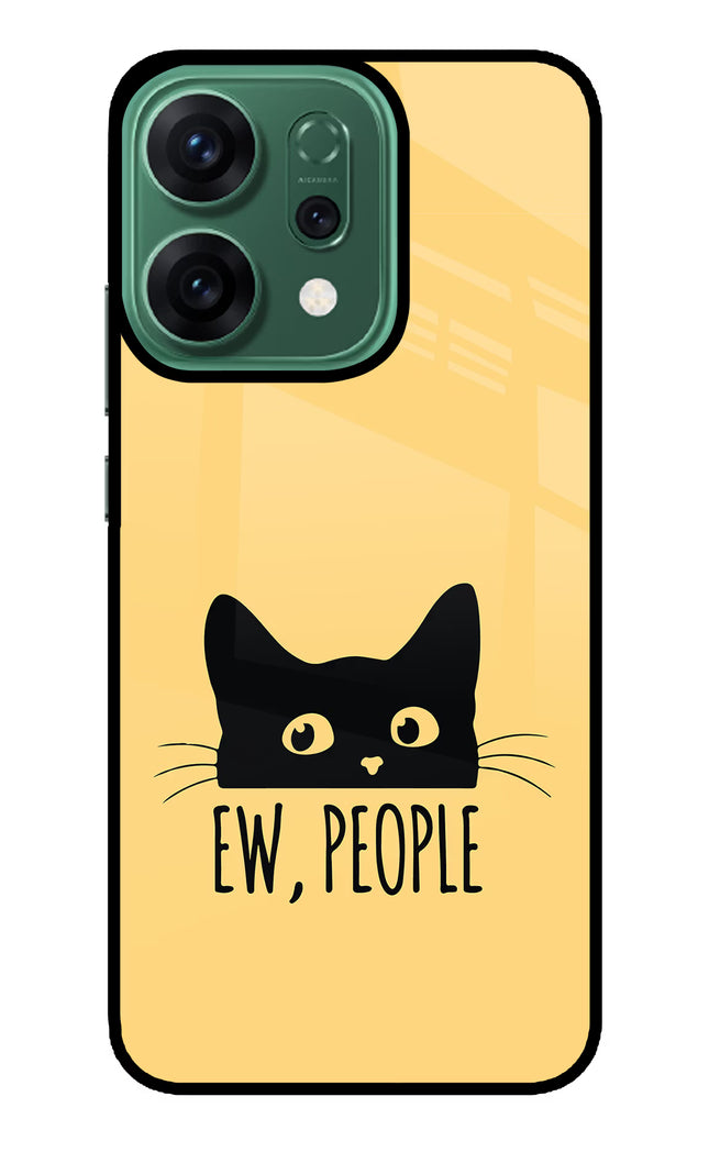 Ew People Catitude Oppo Reno14 5G Glass Case