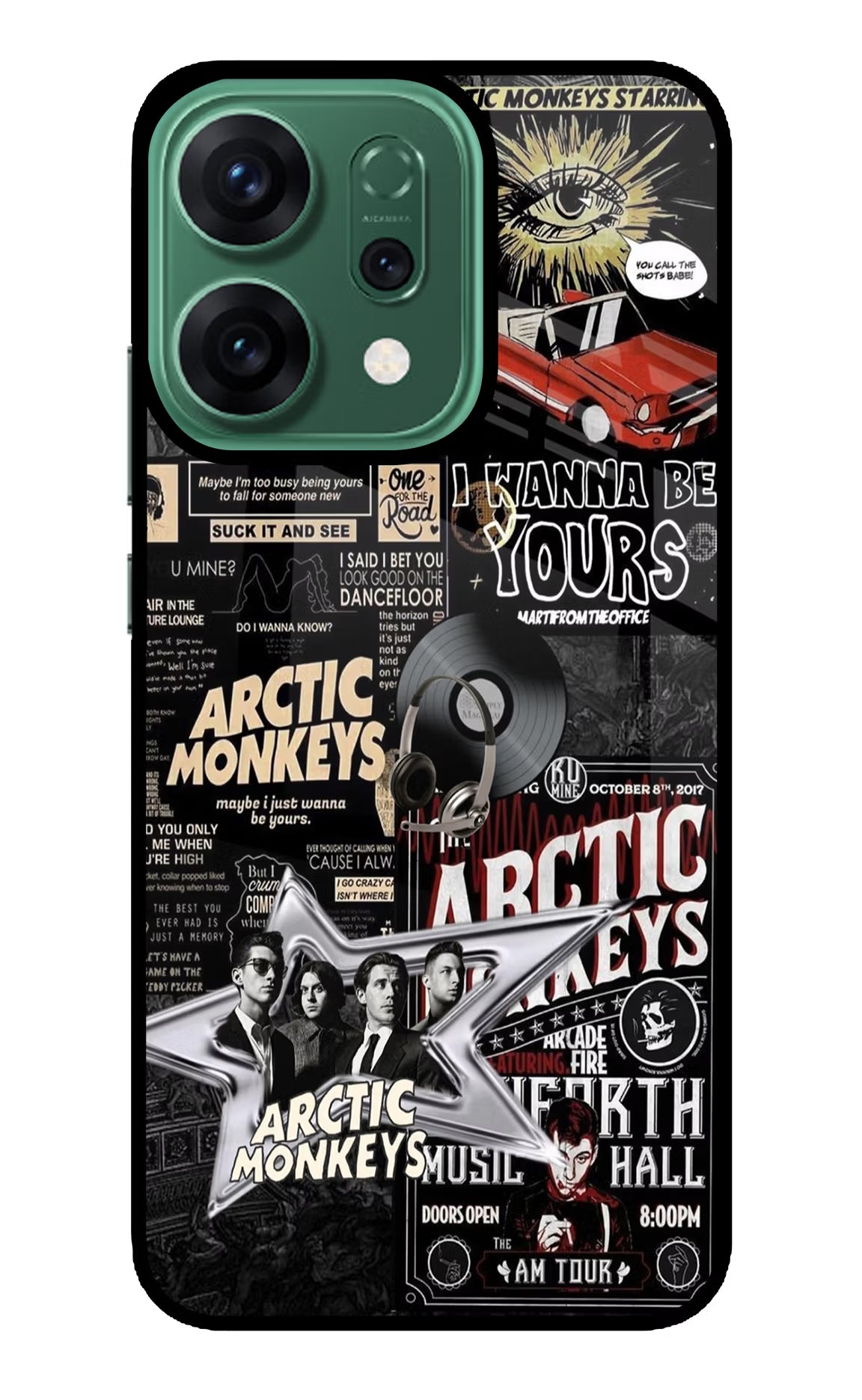 Arctic Monkeys Oppo Reno14 5G Glass Case