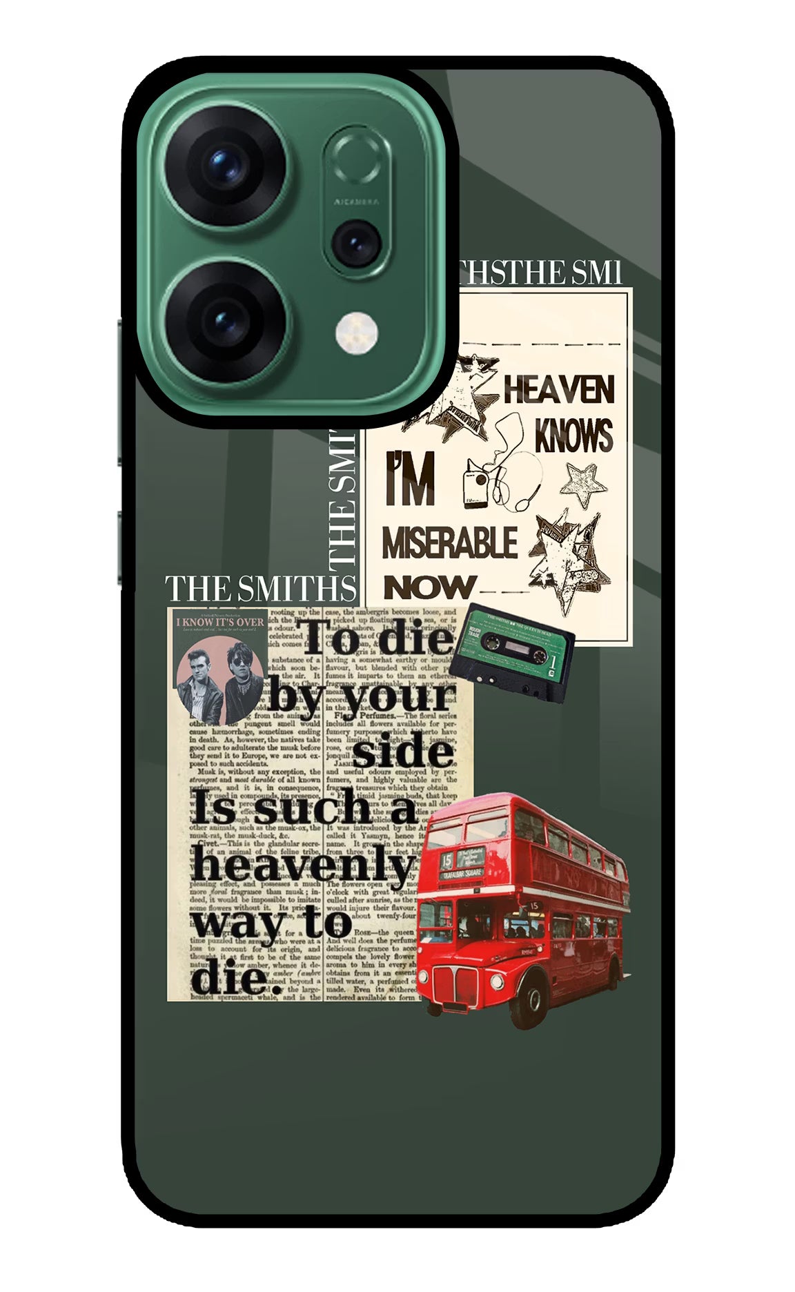 The Smiths Oppo Reno14 5G Glass Case Back Cover by Casekaro