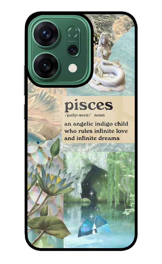 Pisces Zodiac Oppo Reno14 5G Glass Case