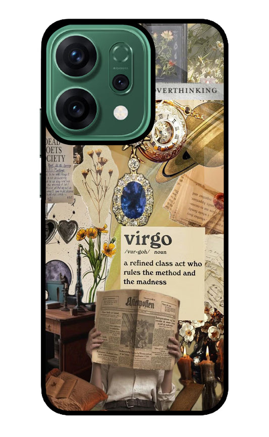 Virgo Zodiac Oppo Reno14 5G Glass Case
