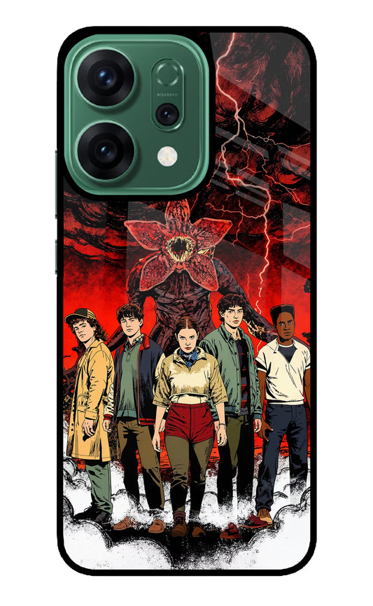 Ordinary Things Characters Oppo Reno14 5G Glass Case