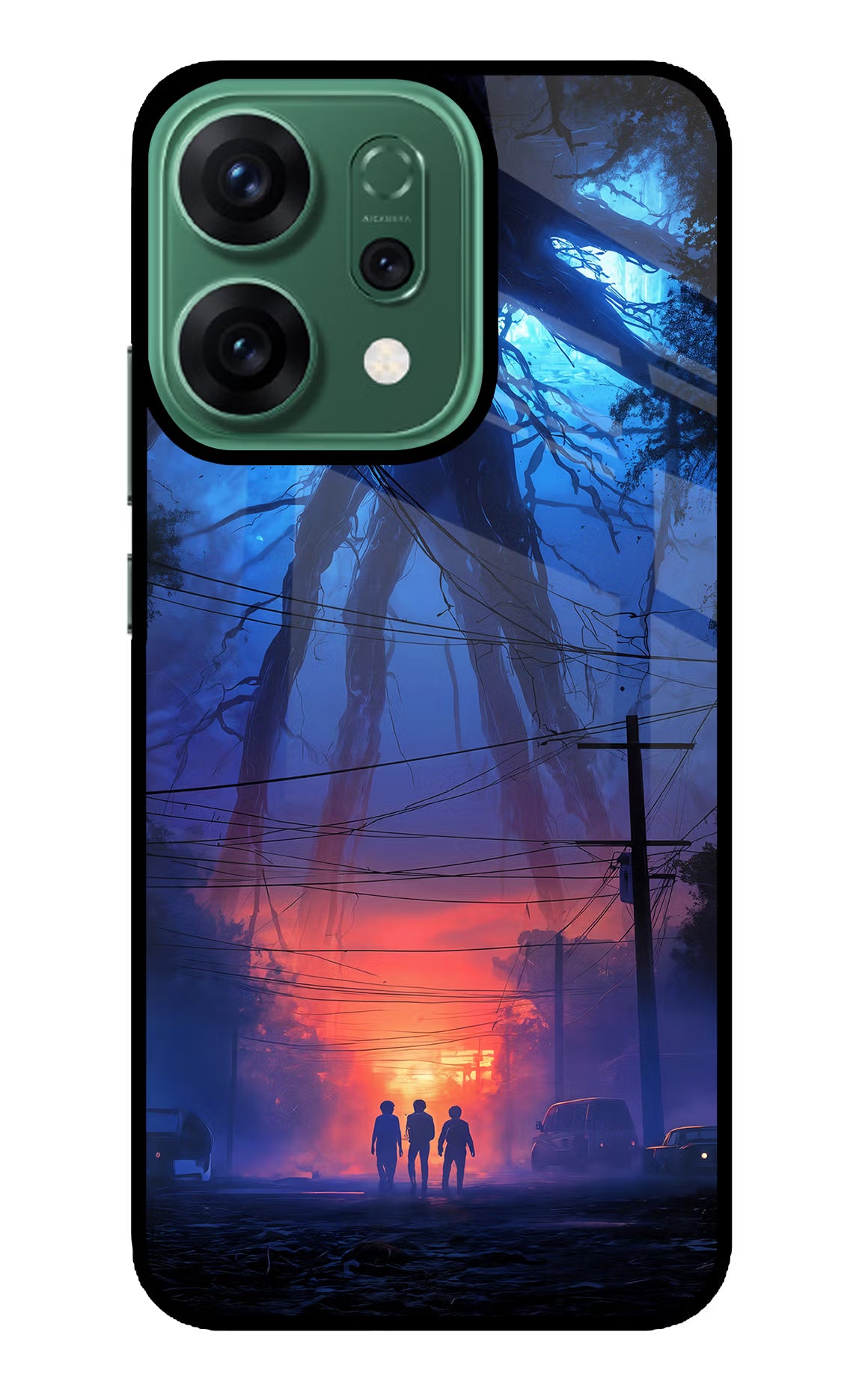 Ordinary Things Shadow Oppo Reno14 5G Glass Case Back Cover by Casekaro