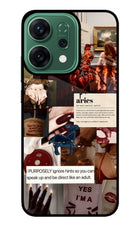 Zodiac Aries Oppo Reno14 5G Glass Case
