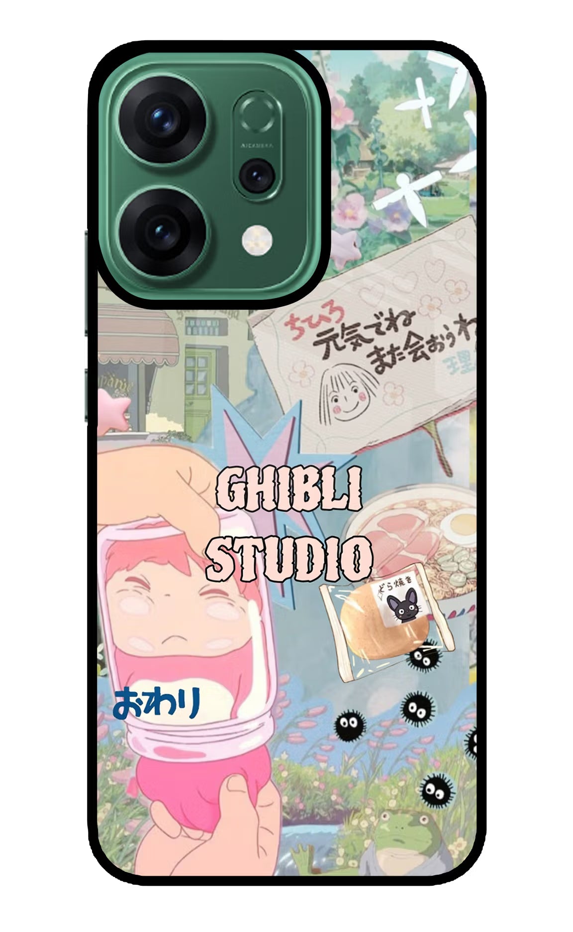 Studio Ghibli Oppo Reno14 5G Glass Case
