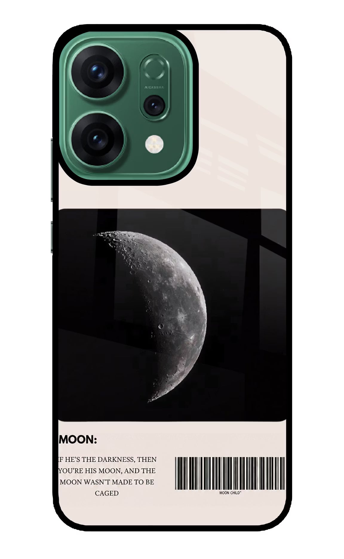 Moon Phase Oppo Reno14 5G Glass Case
