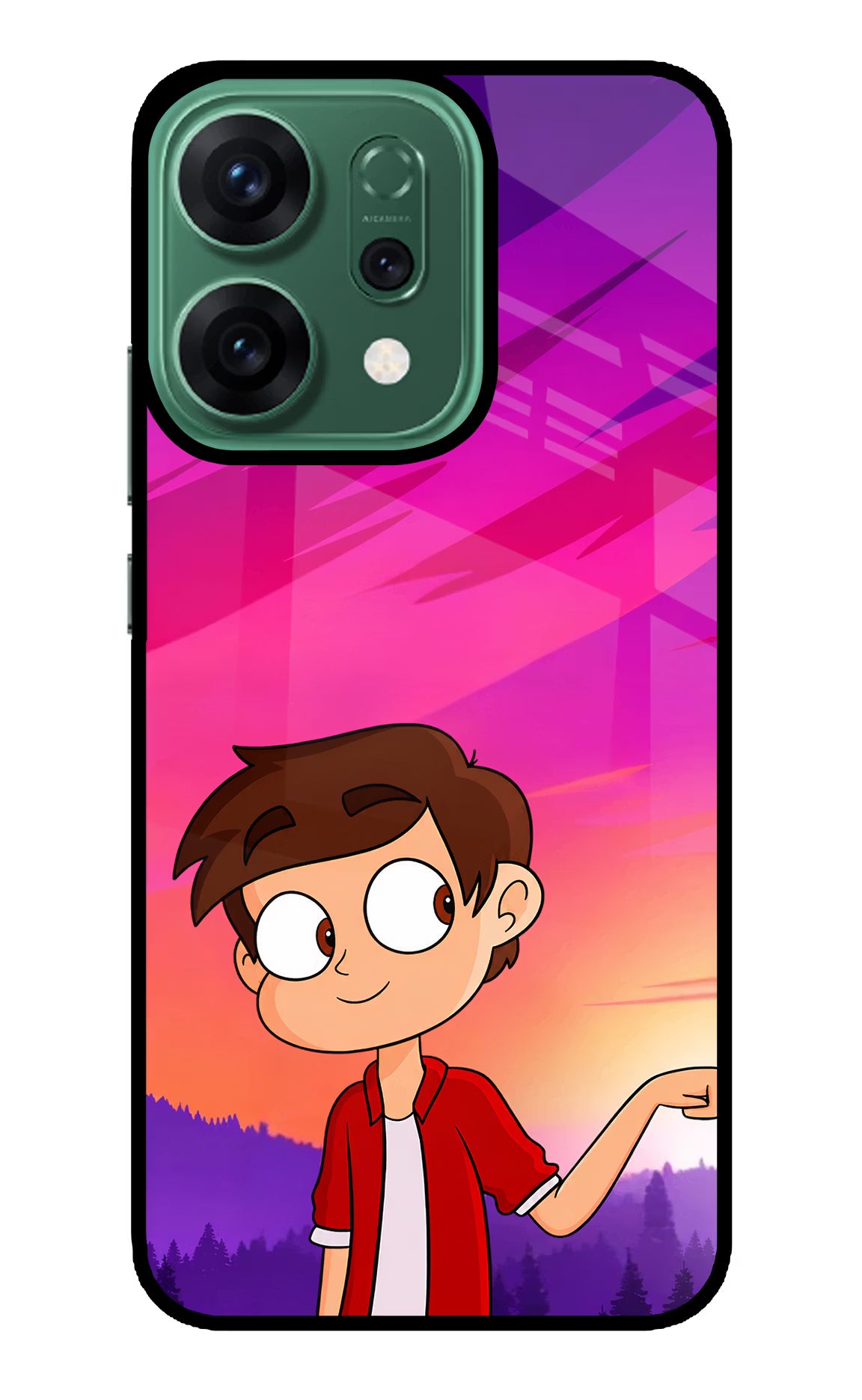 Marco Sunset Oppo Reno14 5G Glass Case