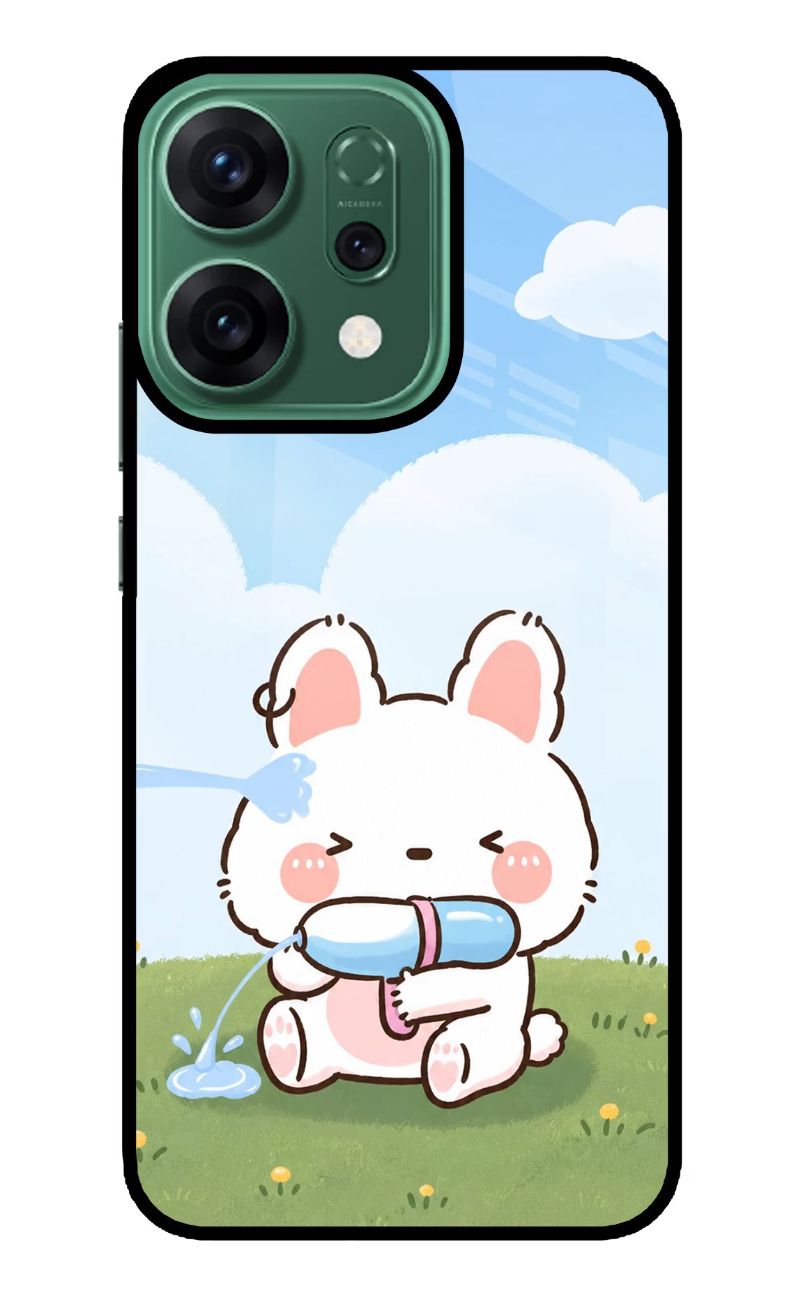 Bunny Treat Oppo Reno14 5G Glass Case