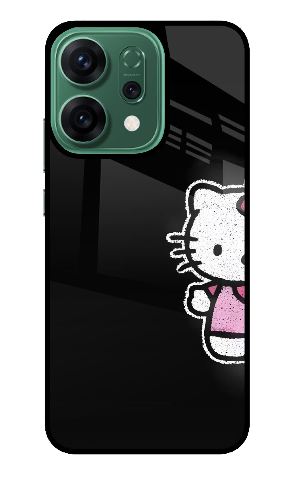 Kitty Charm Oppo Reno14 5G Glass Case