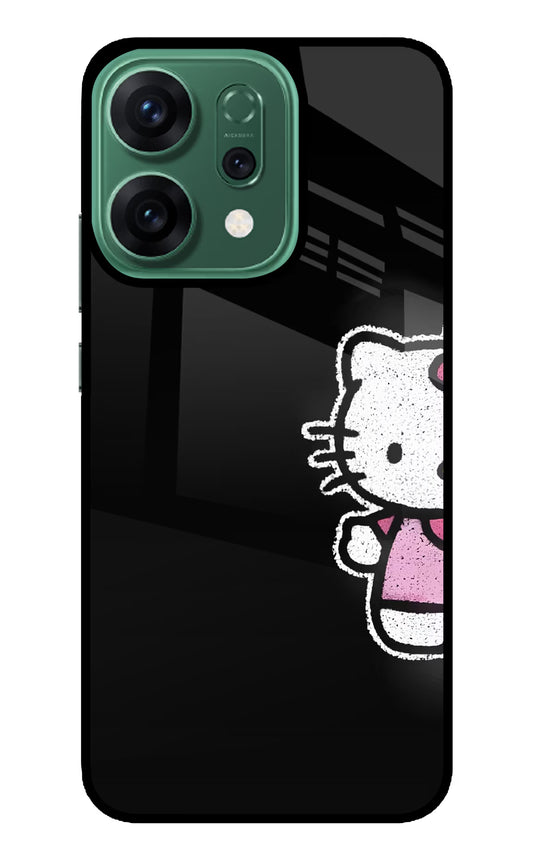 Kitty Charm Oppo Reno14 5G Glass Case