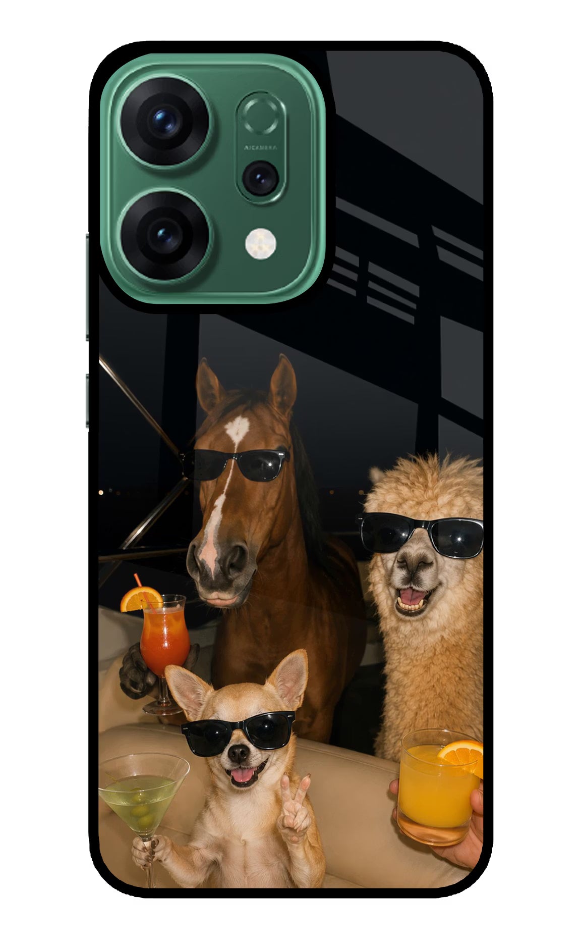 Party Squad Oppo Reno14 5G Glass Case