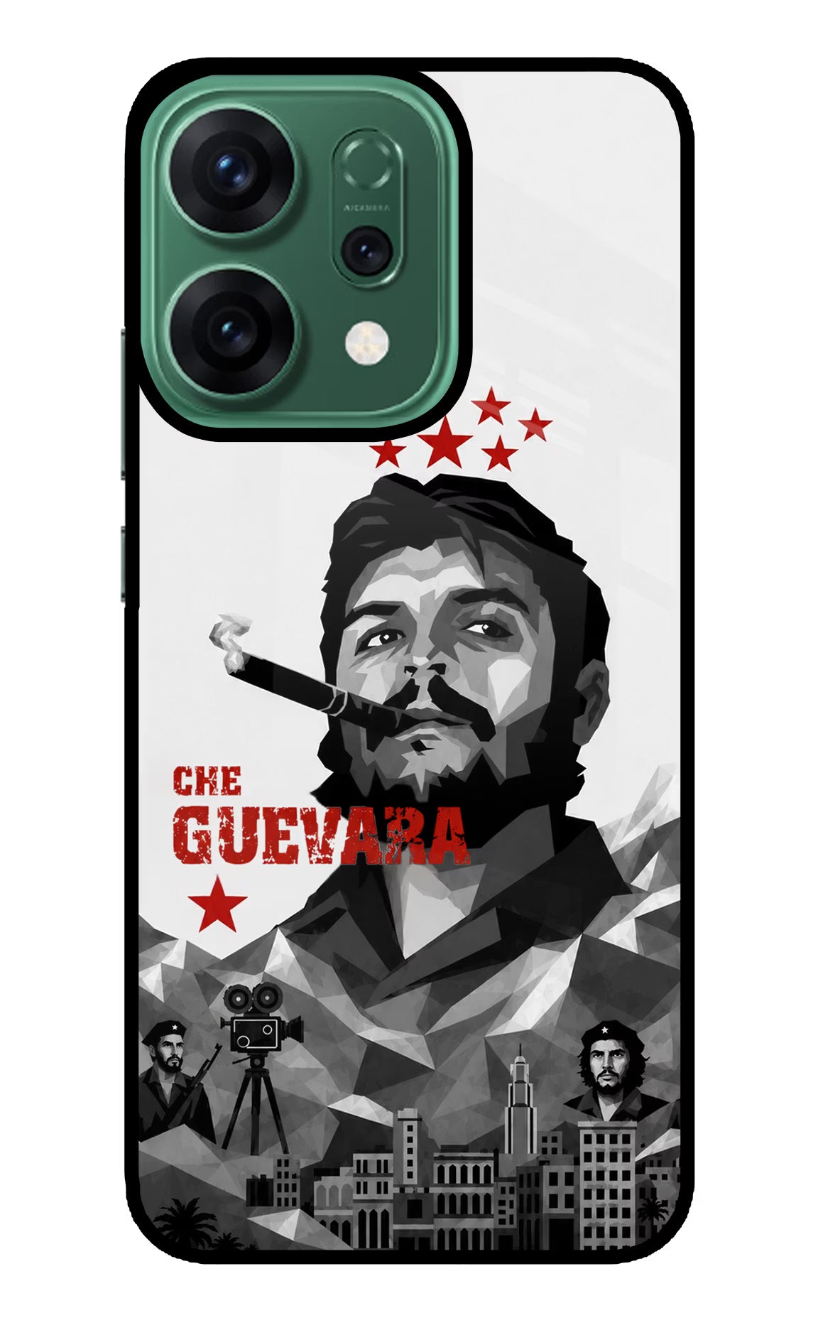 Che Guevara Iconic Oppo Reno14 5G Glass Case