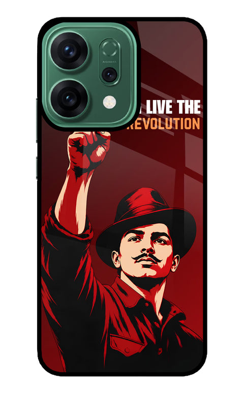 Bhagat Singh Revolution Oppo Reno14 5G Glass Case