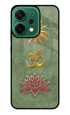 Om & Lotus Oppo Reno14 5G Glass Case