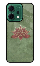 Lotus Grace Oppo Reno14 5G Glass Case