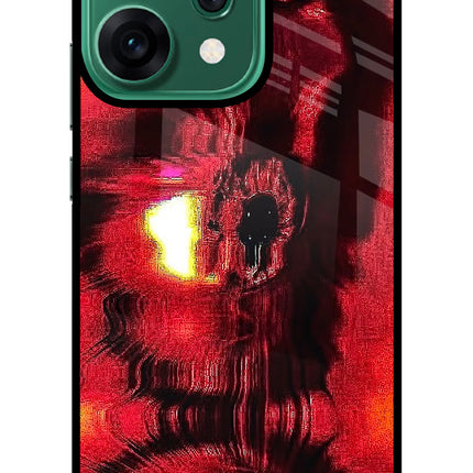 Fire Eye Oppo Reno14 5G Glass Case