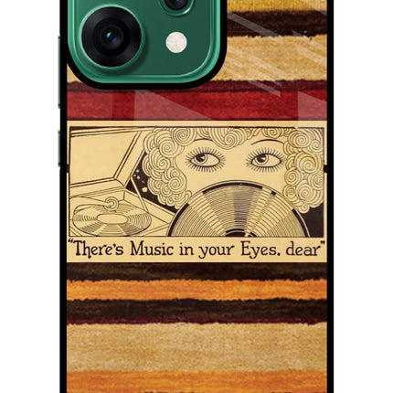 Vinyl Stripes Oppo Reno14 5G Glass Case