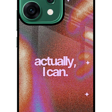 Pink Aura Oppo Reno14 5G Glass Case