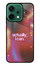 Pink Aura Oppo Reno14 5G Glass Case