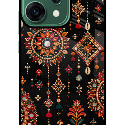 Boho Noir Oppo Reno14 5G Glass Case