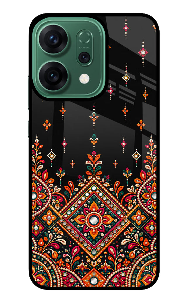 Noir Mehfil Oppo Reno14 5G Glass Case