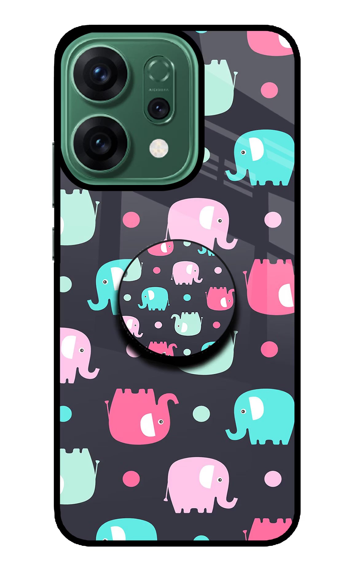 Baby Elephants Oppo Reno14 5G Pop Case by Casekaro
