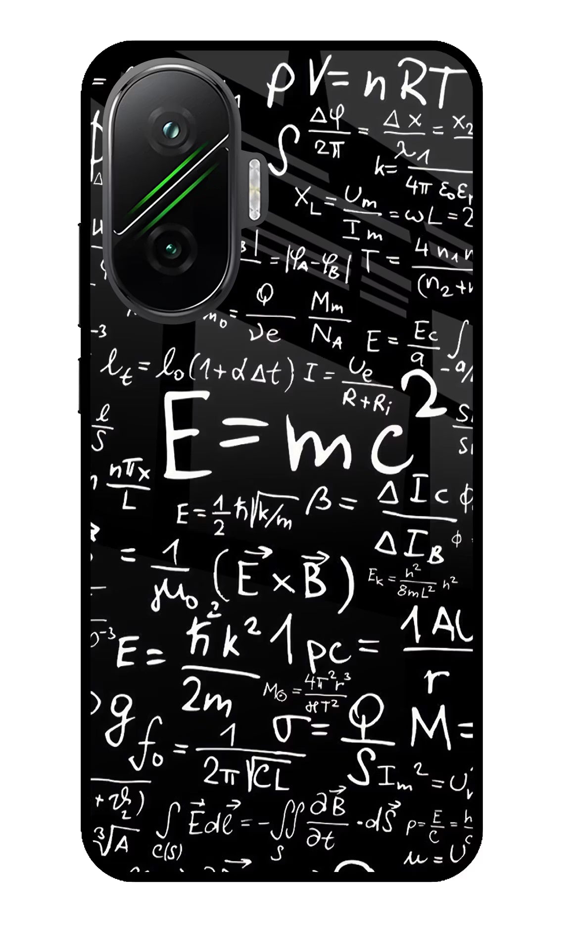 Physics Formula Poco F7 5G Glass Case