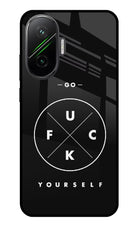 Go Fuck Yourself Poco F7 5G Glass Case