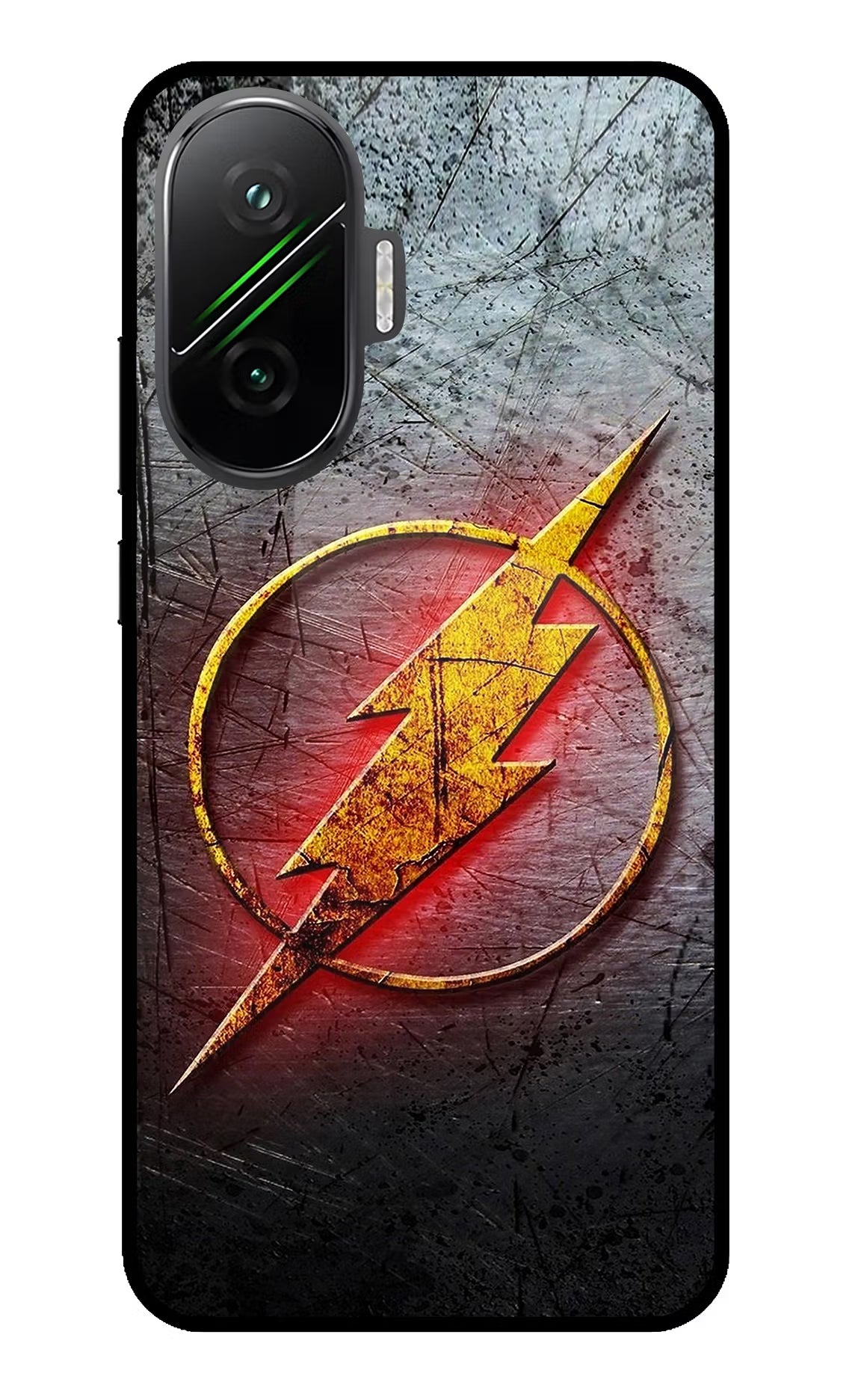 Flash Poco F7 5G Glass Case Back Cover by Casekaro