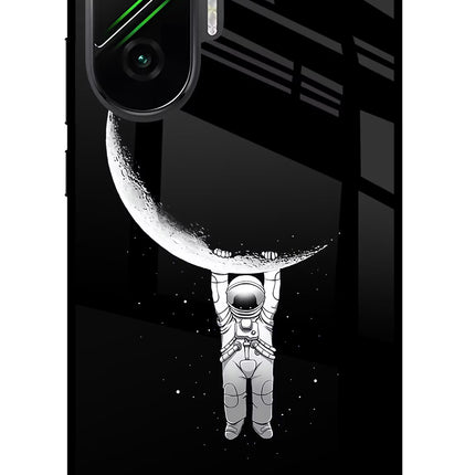 Moon Space Poco F7 5G Glass Case