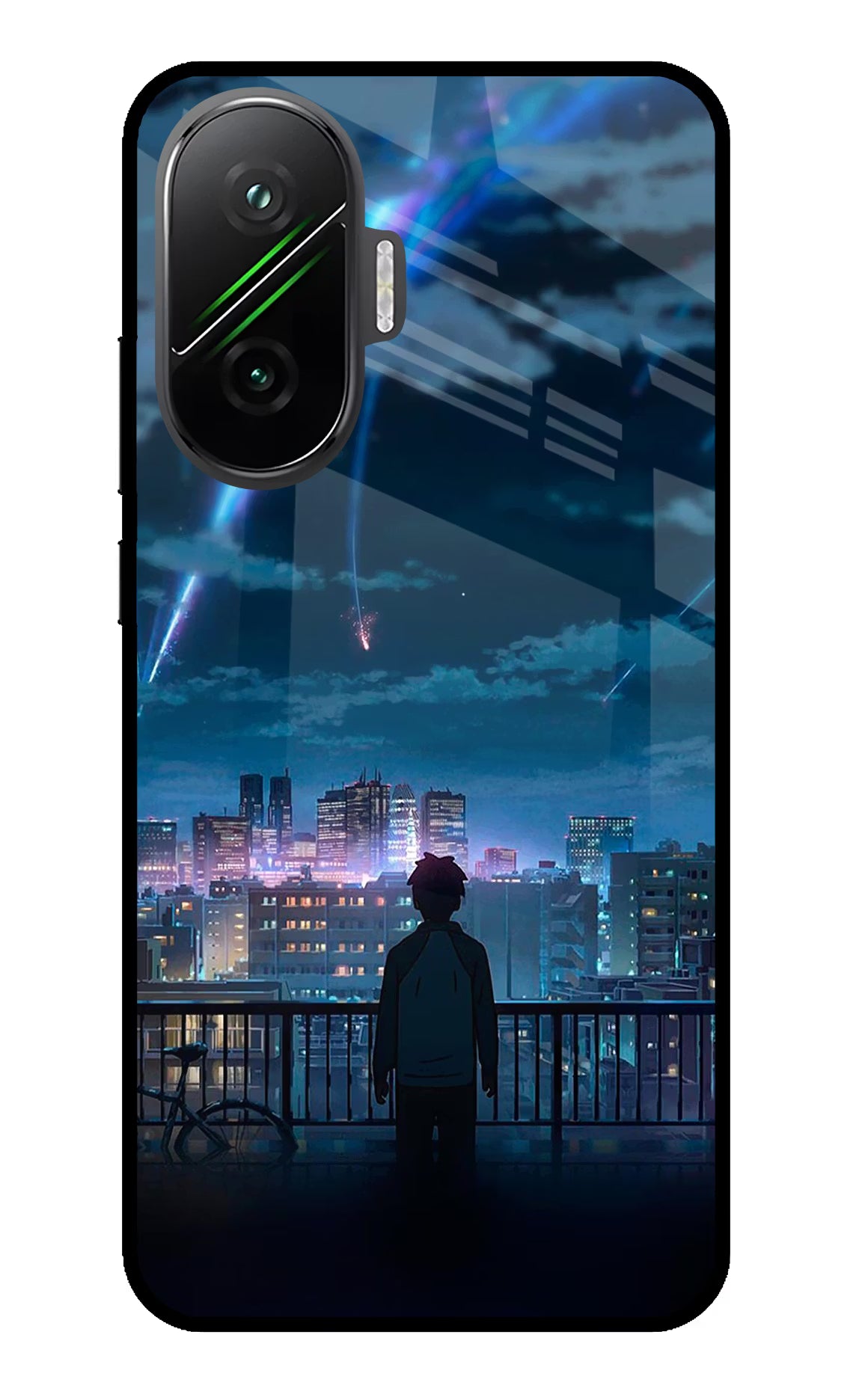 Anime Poco F7 5G Glass Case