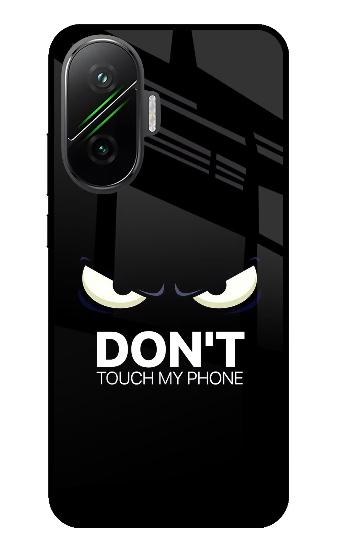 Don'T Touch My Phone Poco F7 5G Glass Case