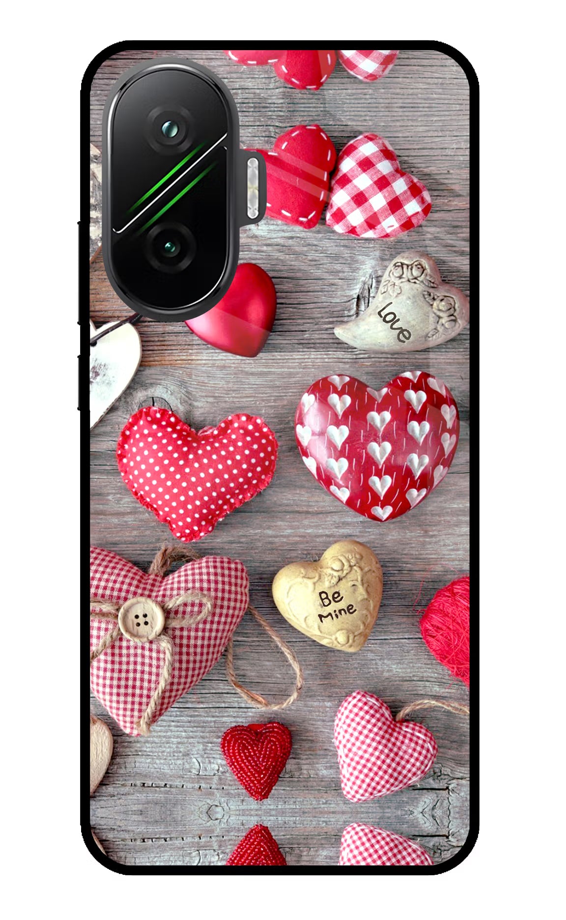 Love Wallpaper Poco F7 5G Glass Case