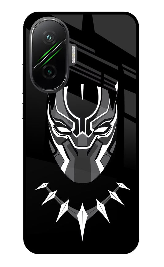 Black Panther Poco F7 5G Glass Case